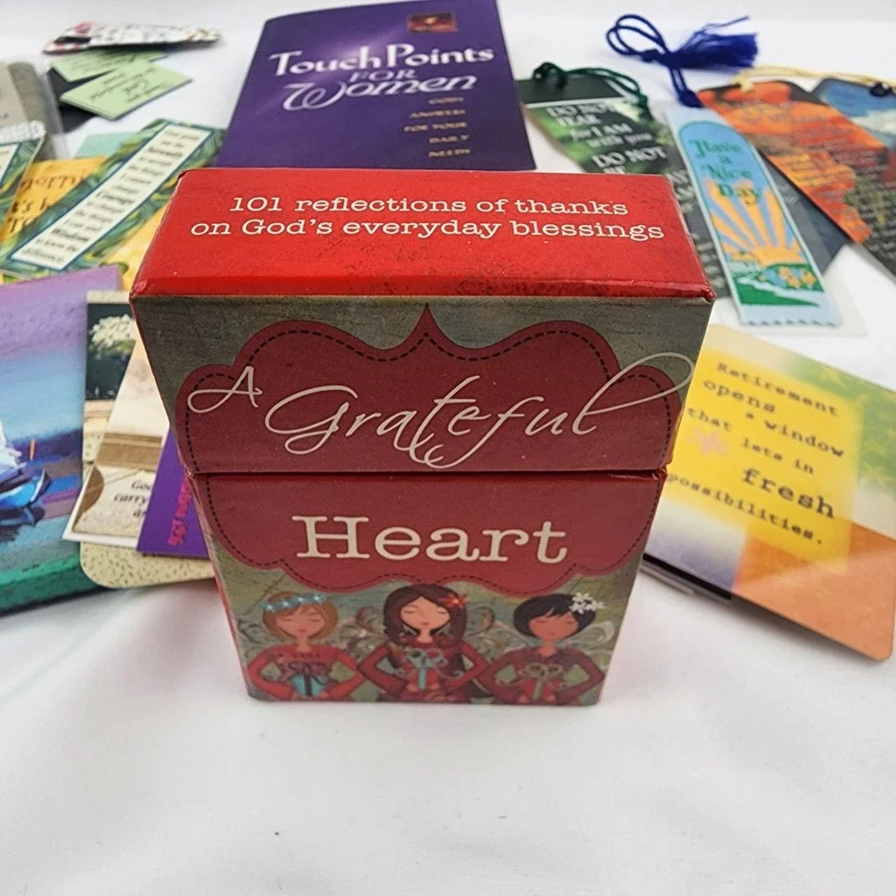 Lot Religious Prayer Cards ‎ Bookmarks  Touch Point For Women Book Magnets - Picture 7 of 12
